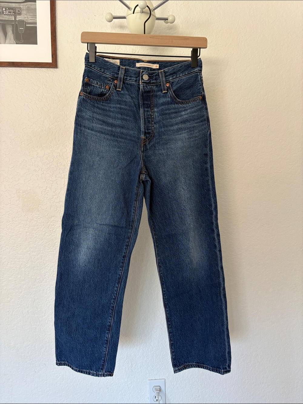 Levi’s ribcage straight jeans
